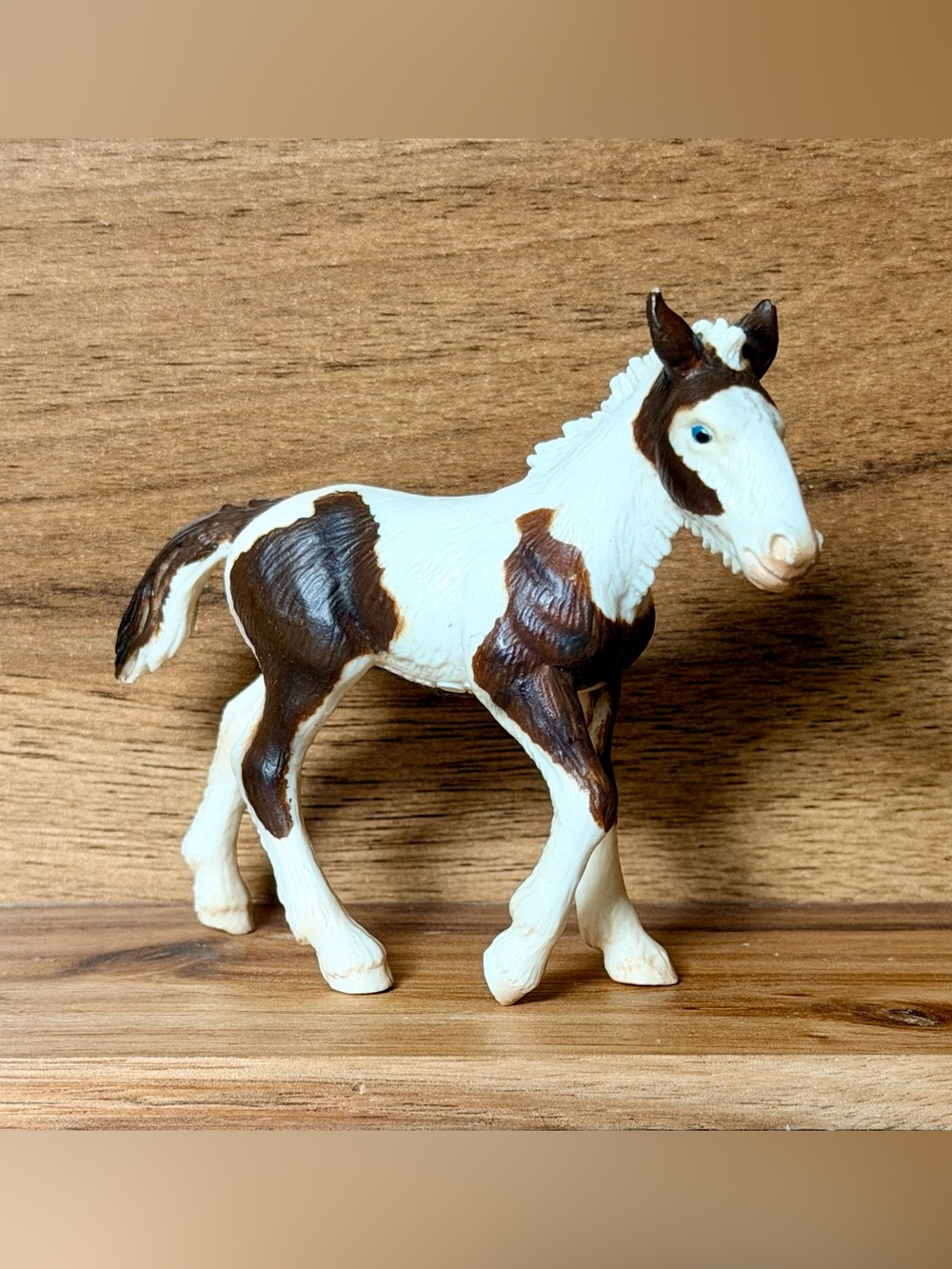 Vintage Schleich Tinker Foal Horse Figurine 13295 Retired